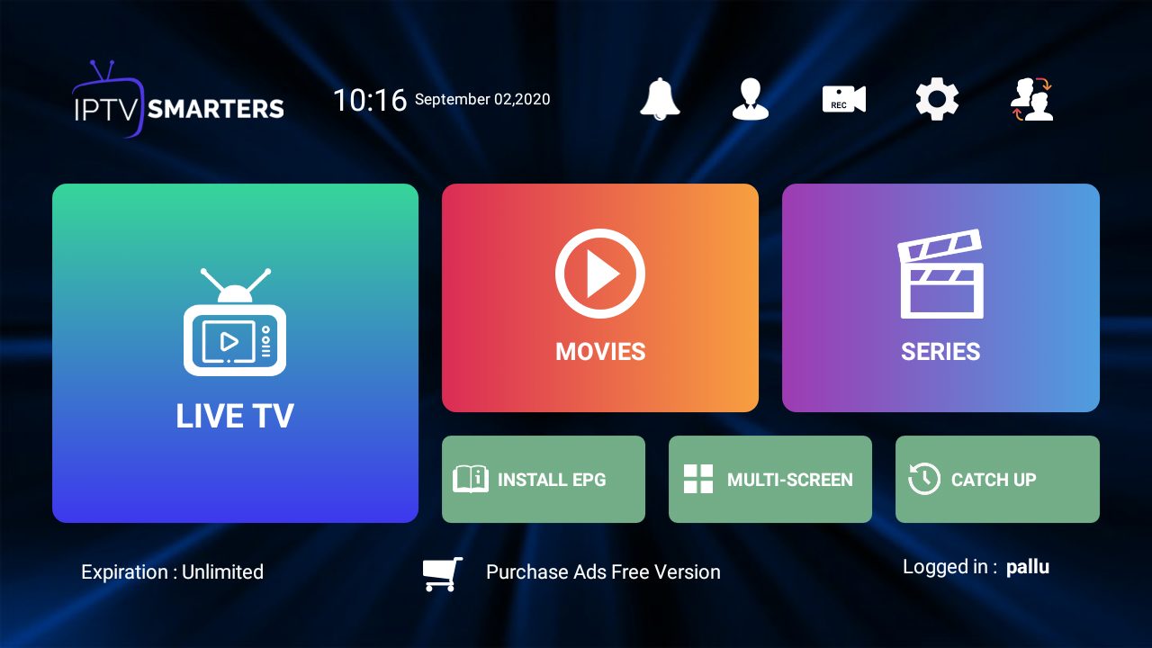 IPTV Smarter Pro